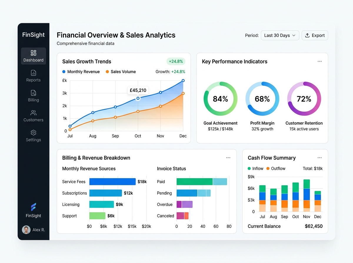 Analytics Mockup